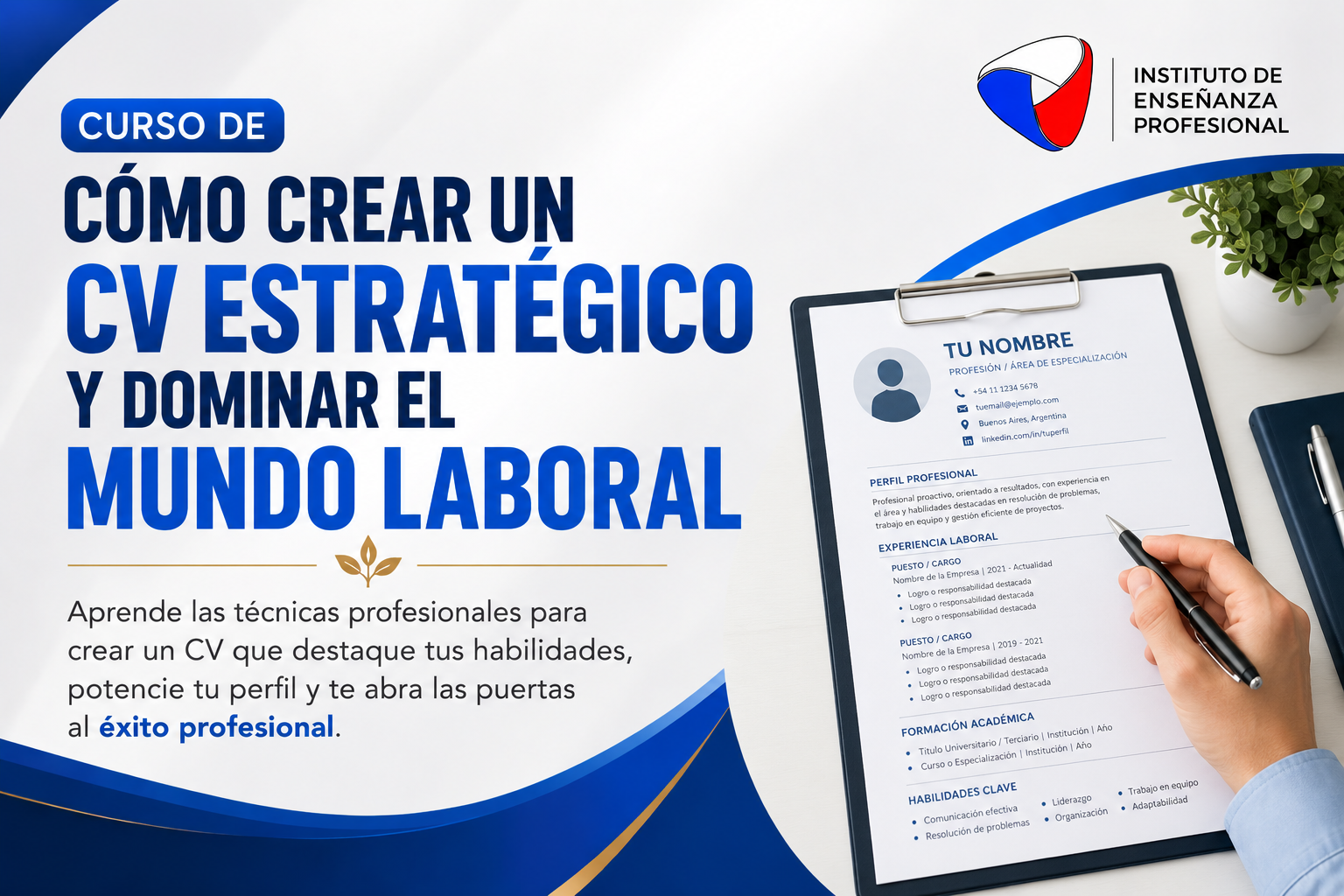 Cómo crear un CV estratégico y dominar el mundo laboral